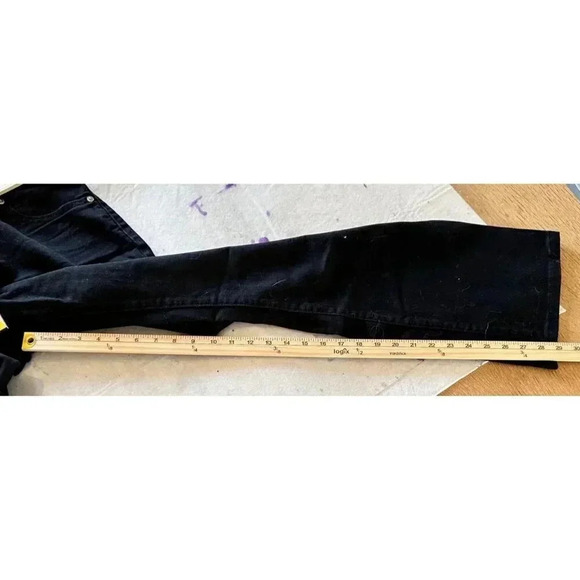 Levi 550 Relaxed Fit Boot Cut Women's Size 6S Black Jeans - Picture 5 of 10